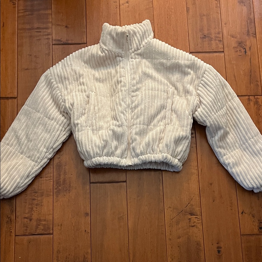 Cozy Crème puffer Jacket